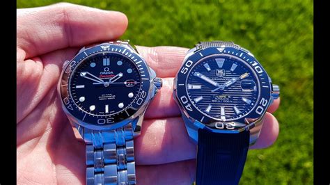 tag heuer aquaracer vs omega seamaster